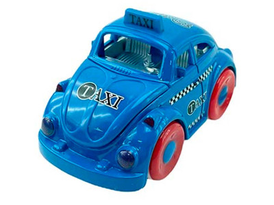 Машина "TAXI" металева інерційна р.9*5*5см 783 117_Blue