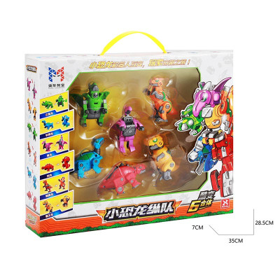 Ігровий набір динозаврів-трансформерів 6 в 1 2101