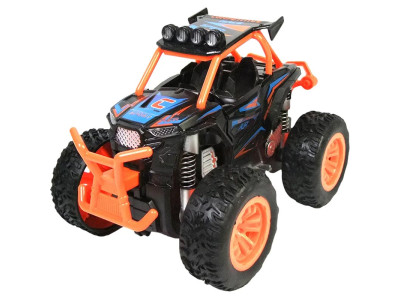 Машинка джип металевий зі звуком і світлом інерційний XG879-19_Orange