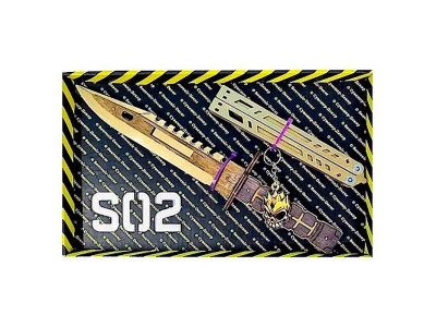 Ігровий набір Сувенір Декор "Метелик Legasy & M-9 Bayonet Gold іграшкові но SO2-2-B