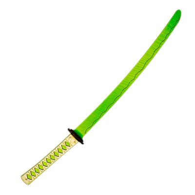 Сувенірний меч Сувенір Декор Катана Міні Green з дерева KT45-G