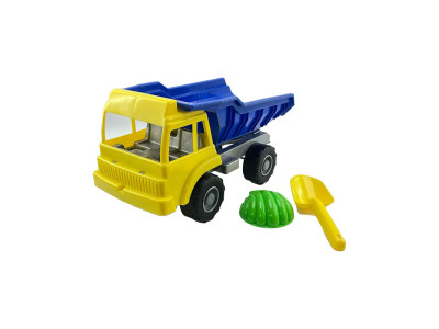 Вантажівка Оріон піщана 36 см 136_Yellow-Blue