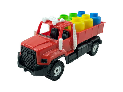 Машина Оріон Вантажівка Камакас 22 см з вантажем 153_Red-Red Машина Оріон Вантажівка Камакас 22 см з вантажем 153_Red-Red