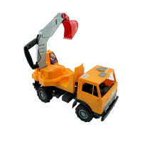 Машинка Оріон Камаз-екскаватор Х2 40 см 495_Orange-Orange