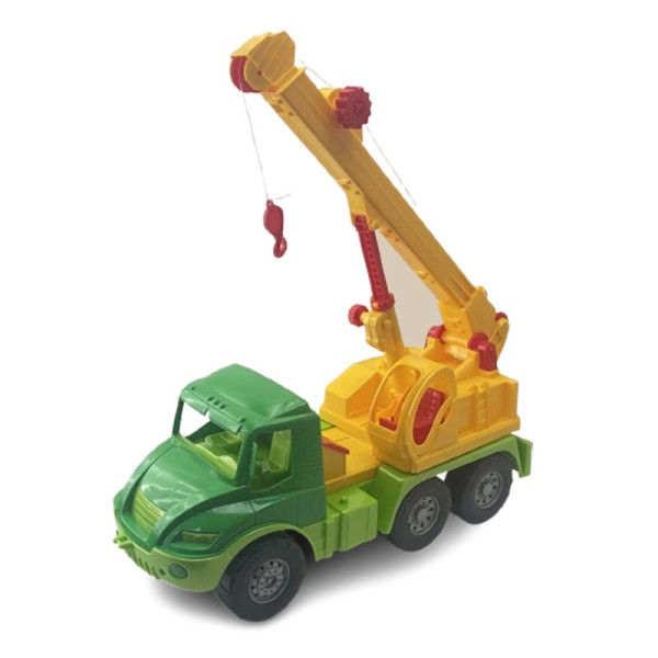 Машинка-кран "Атлантіс" 0640_Green-Yellow Машинка-кран "Атлантіс" 0640_Green-Yellow