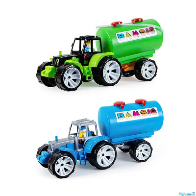 Машинка "Трактор BAMS+ бочка" Бамсик 007/13 Машинка "Трактор BAMS+ бочка" Бамсик 007/13