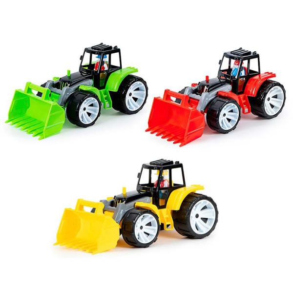 Машинка "Трактор BAMS 1 ківш" Бамсик 007/16 Машинка "Трактор BAMS 1 ківш" Бамсик 007/16