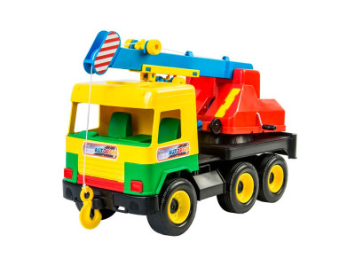 Кран "Middle truck" 39226_Yellow-Red Кран "Middle truck" 39226_Yellow-Red