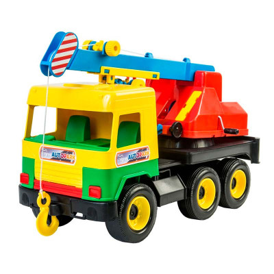 Кран "Middle truck" 39226_Yellow-Red