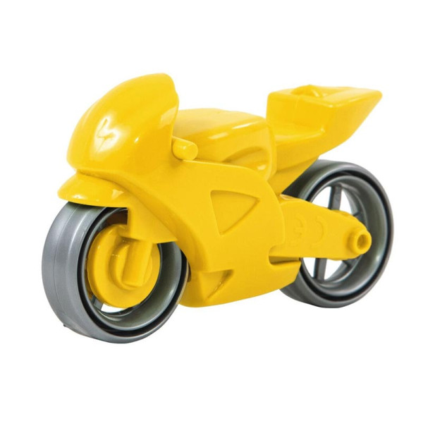 Мотоцикл спортивний Kid cars Sport 39535_Yellow Мотоцикл спортивний Kid cars Sport 39535_Yellow