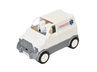 Машинка Tigres "Smart Wheels" швидка допомога біла 40046