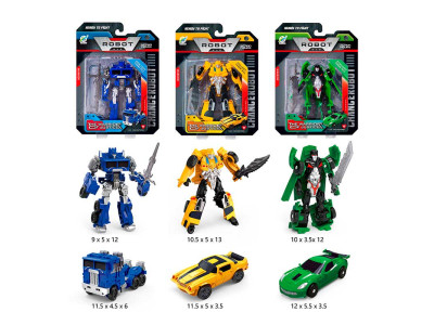 Трансформер арт. 339-81 (120шт/2) 3 види мікс планш. 339-81 Трансформер арт. 339-81 (120шт/2) 3 види мікс планш. 339-81