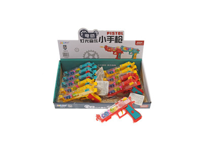 Пістолет на шестернях озвучений зі світлом 307 Пістолет на шестернях озвучений зі світлом 307