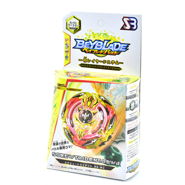 Beyblade SCREW TRIDENT бейблейд Дзиґа Скрю Трайдент B103 Beyblade SCREW TRIDENT бейблейд Дзиґа Скрю Трайдент B103