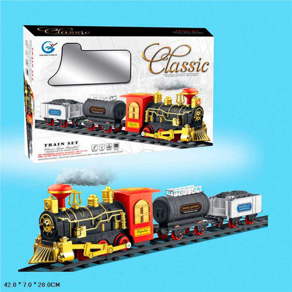 Залізниця арт. 803-2 (24шт/2) батар. з димом короб. 42*7*28см 803-2 Залізниця арт. 803-2 (24шт/2) батар. з димом короб. 42*7*28см 803-2