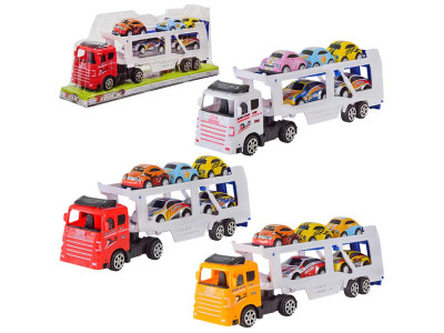 Трейлер 2 види 4 машини в комплекті MR891-T3 Трейлер 2 види 4 машини в комплекті MR891-T3