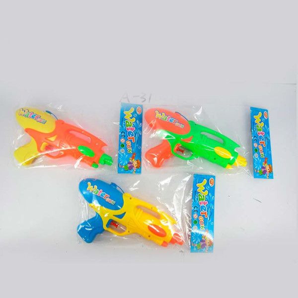 Водяний пістолет 3 кольори A-31 Водяний пістолет 3 кольори A-31