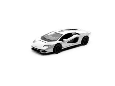 Модель легкова LAMBORGHINI COUNTACHLPI інерційна металева KT5437W_White