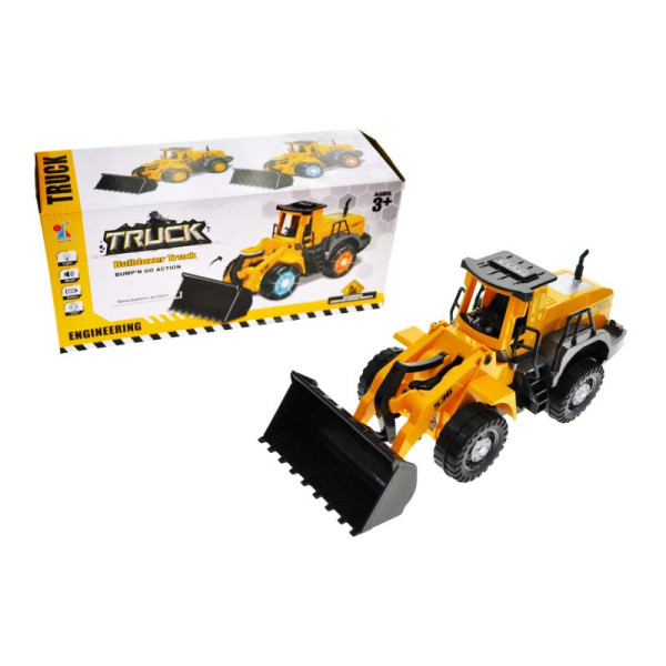 Екскаватор на батарейках зі звуком і світлом YF3078A Екскаватор на батарейках зі звуком і світлом YF3078A