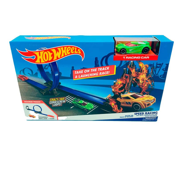 Трек Hot Wheels MS35_Green Трек Hot Wheels MS35_Green