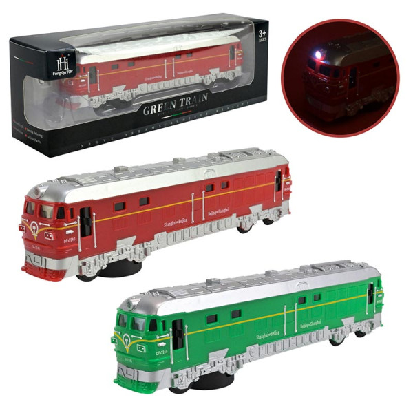 Потяг зі світлом і звуком 731-28K Потяг зі світлом і звуком 731-28K