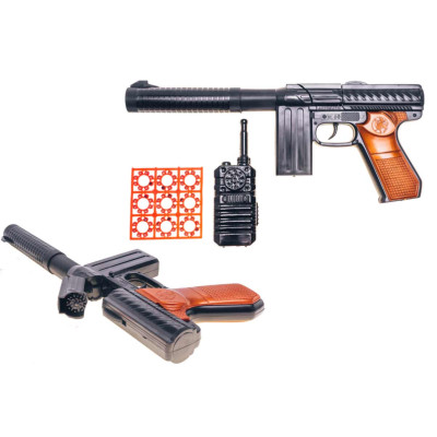 Автомат із пістонами та рацією М60 Gold Gun 253