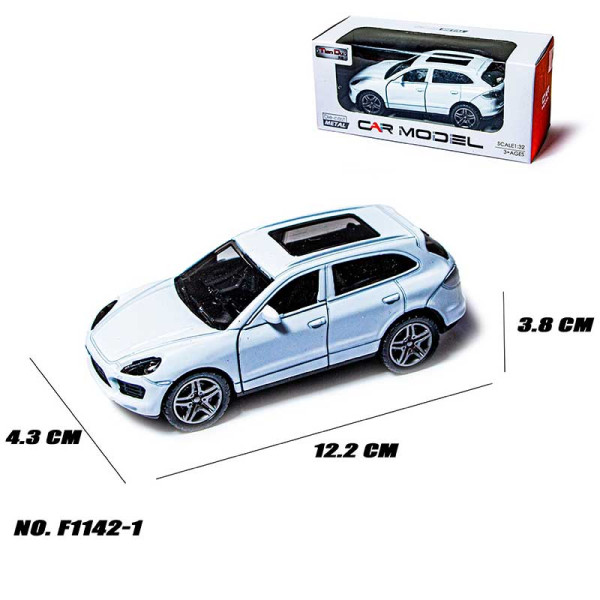 Машинка Tian Du model METAL F1142-1 white F1142-1 white