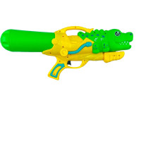 Водяний пістолет "Крокодил" помповий M222EY_Green-Yellow-Green