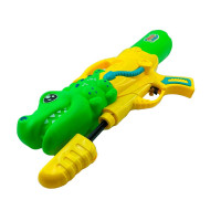 Водяний пістолет "Крокодил" помповий M222EY_Green-Yellow-Green