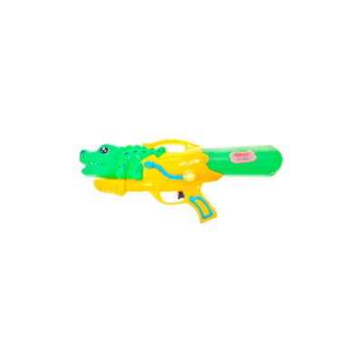 Водяний пістолет "Крокодил" помповий M222EY_Green-Yellow-Green