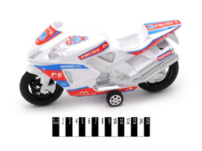 Мотоцикл поліцейський інерційний 7777D Мотоцикл поліцейський інерційний 7777D