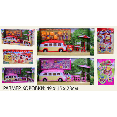 Машина "Кафе" з меблями (аксесуари) 2015-4/-3