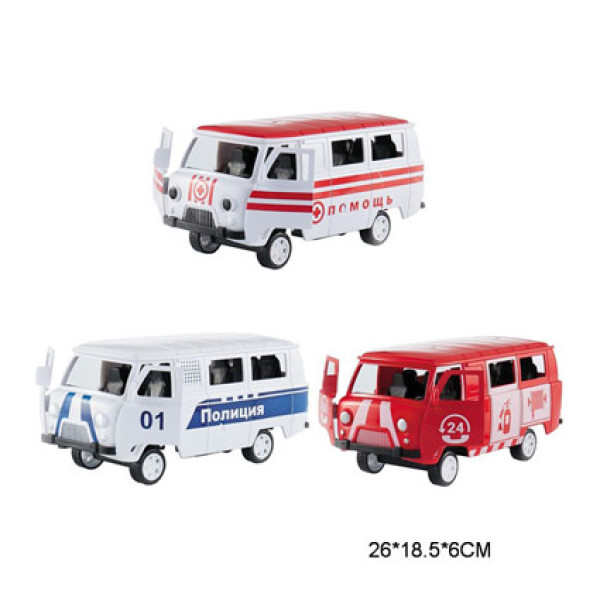 Автобус інерційний (відкриваються двері) J0091F/P/R Автобус інерційний (відкриваються двері) J0091F/P/R