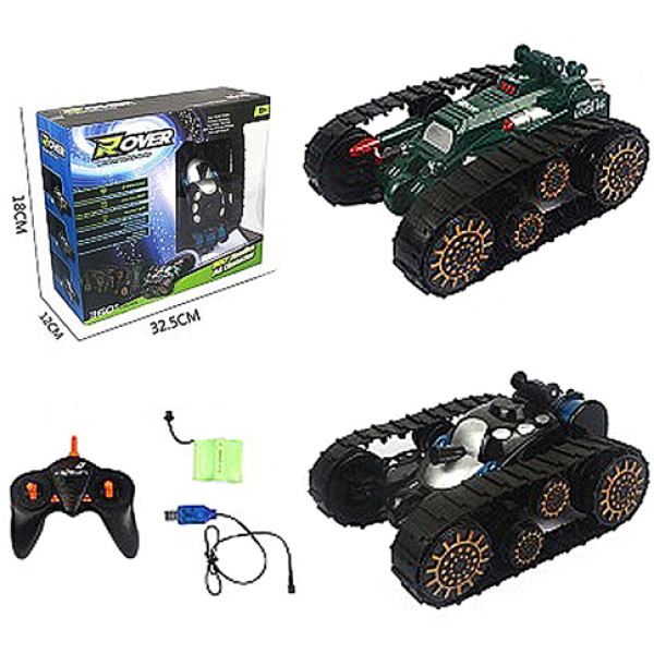 Танк перевертиш на р/у акумулятор музика світло 666-978/988 Танк перевертиш на р/у акумулятор музика світло 666-978/988