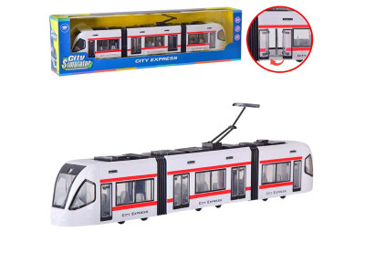 Іграшкова Електричка з механічними дверима 0226