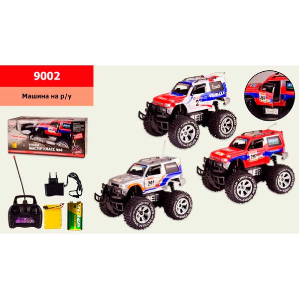 Р/У Джип "Майстер клас" акумулятор 9002 Р/У Джип "Майстер клас" акумулятор 9002