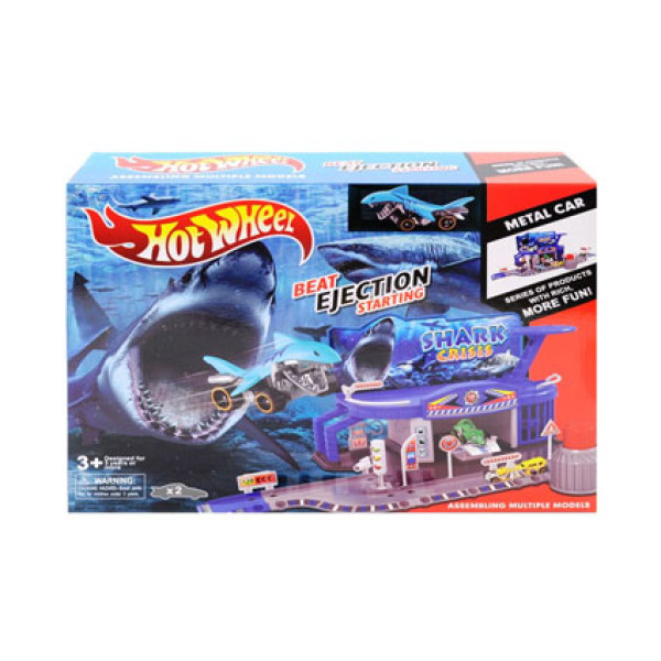 Паркінг "Hot Wheel" "Shark Crisis" у коробці HT622 Паркінг "Hot Wheel" "Shark Crisis" у коробці HT622