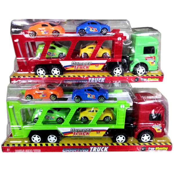 Трейлеровоз (4 машинки) 6836