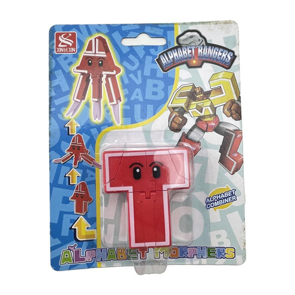 Конструктор Літери трансформери 26 шт Абетка навчальна іграшка 2911_seriesT Конструктор Літери трансформери 26 шт Абетка навчальна іграшка 2911_seriesT