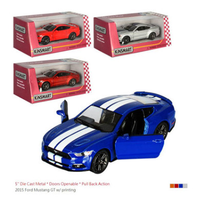 Модель легкова "2015 Ford Mustang GT" метал відкриваються двері KT5386FW
