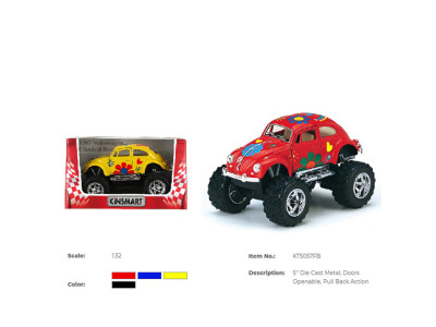 Модель легкова Volkswagen Classical Beetle (Off Road) інерційна. KT5057FBW