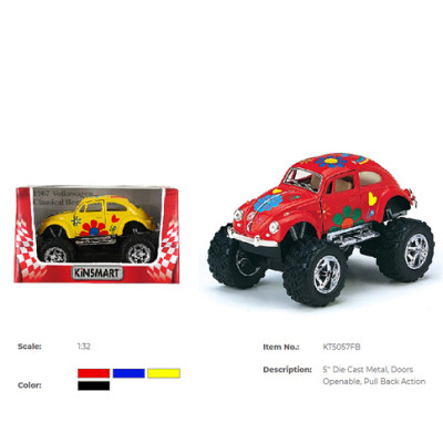 Модель легкова Volkswagen Classical Beetle (Off Road) інерційна. KT5057FBW Модель легкова Volkswagen Classical Beetle (Off Road) інерційна. KT5057FBW