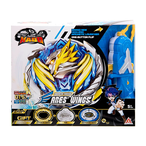 Дзиґа Aulder Infinity Nado серія Advanced Ares Wings Крила Ареса YW634401
