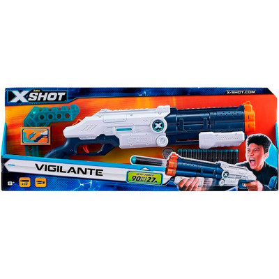 Швидкострільний бластер EXCEL Vigilante (4 банки 12 патронів) арт. 36271Z 36271Z