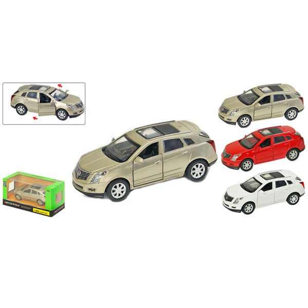 Іграшка машина метал CadilacSRX 1:43 відкр двв кор. 142*72*65см 67330 Іграшка машина метал CadilacSRX 1:43 відкр двв кор. 142*72*65см 67330
