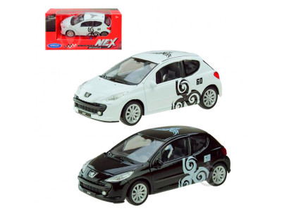 Іграшка машина метал арт. 44004S-CW PEUGEOT 207 1:43 2 кольор. у кор. 6*1 44004S-CW