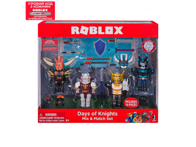 Ігрова колекційна фігурка Jazwares Roblox Mix &Match Set Days of Knights в 10873R Ігрова колекційна фігурка Jazwares Roblox Mix &Match Set Days of Knights в 10873R