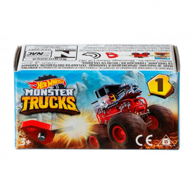 Машинка-позашляховик в особливій упаковці серії «Monster Trucks» Hot Wheels GBR24