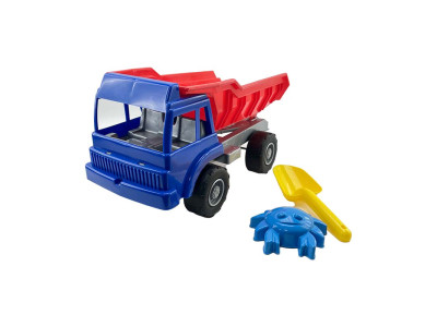 Вантажівка Оріон піщана 36 см 136_Blue-Red