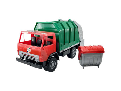 Машинка сміттєвоз Оріон Х2 пластикова 273_Red-Green Машинка сміттєвоз Оріон Х2 пластикова 273_Red-Green